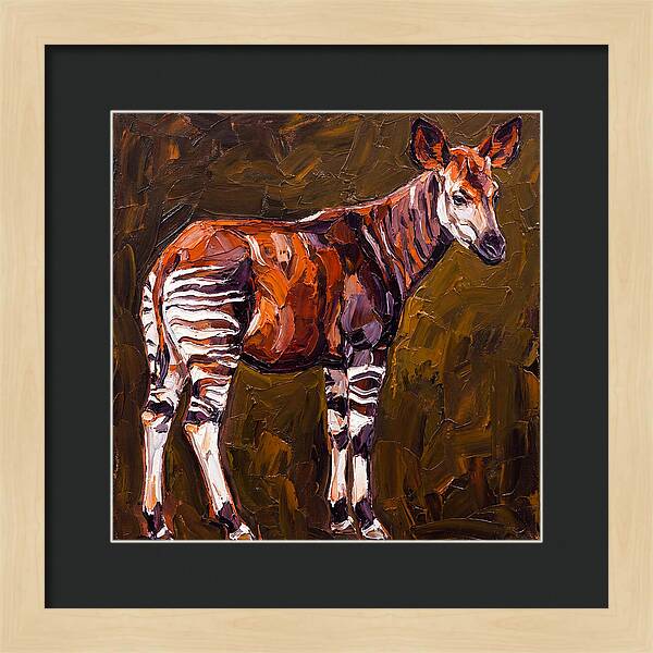 Okapi In Bold Colors
