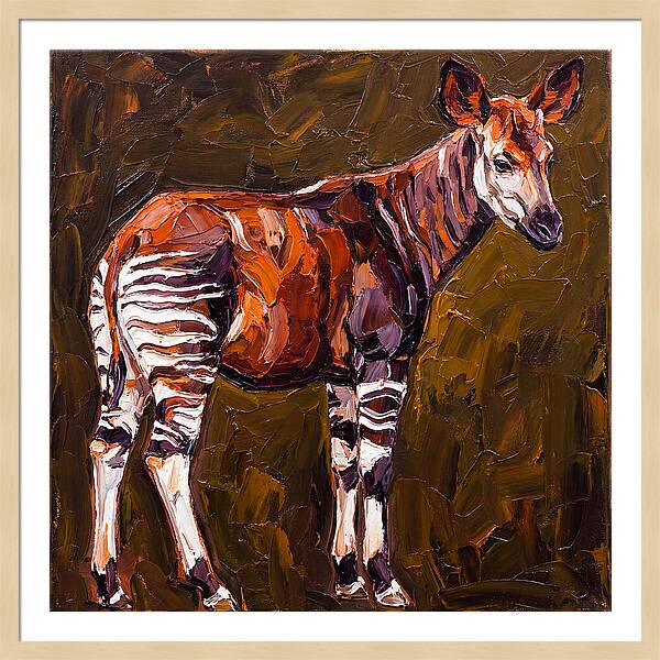 Okapi In Bold Colors