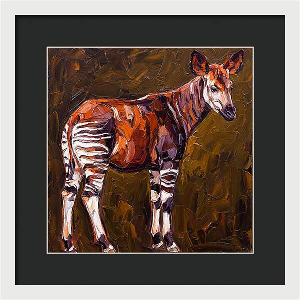 Okapi In Bold Colors