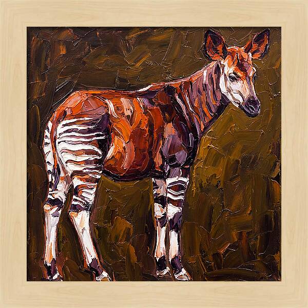 Okapi In Bold Colors