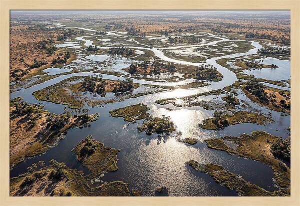 Okavango Delta In Flood Season