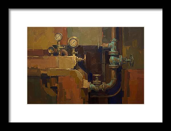 Old Boat Engine Room