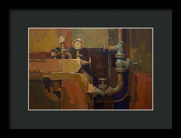 Old Boat Engine Room