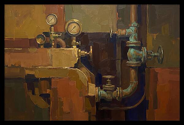 Old Boat Engine Room