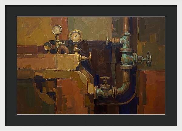 Old Boat Engine Room