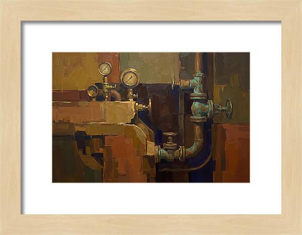 Old Boat Engine Room