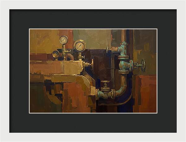 Old Boat Engine Room