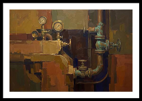 Old Boat Engine Room