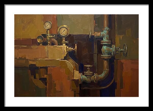 Old Boat Engine Room