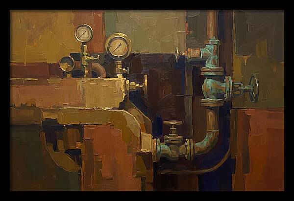 Old Boat Engine Room