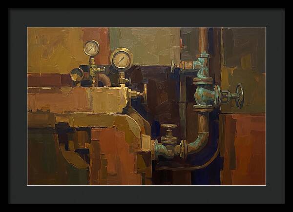 Old Boat Engine Room