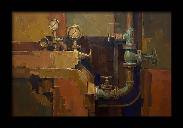 Old Boat Engine Room