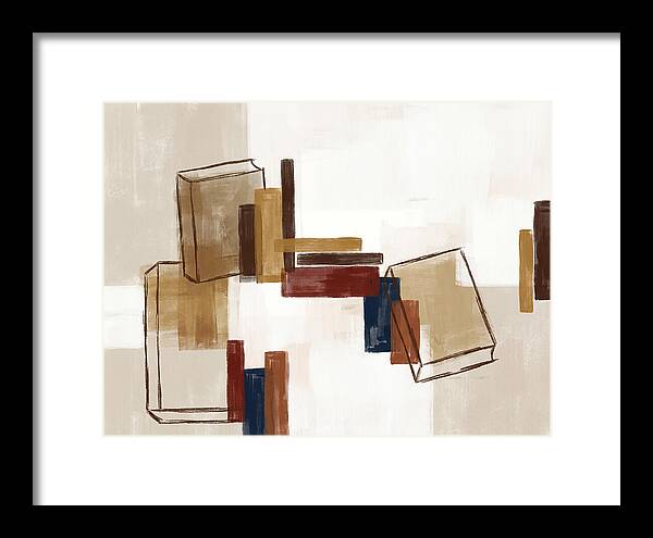 Old Books Abstract Composition
