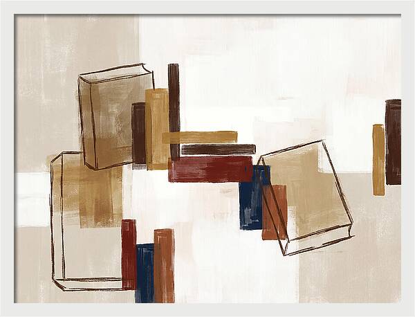 Old Books Abstract Composition