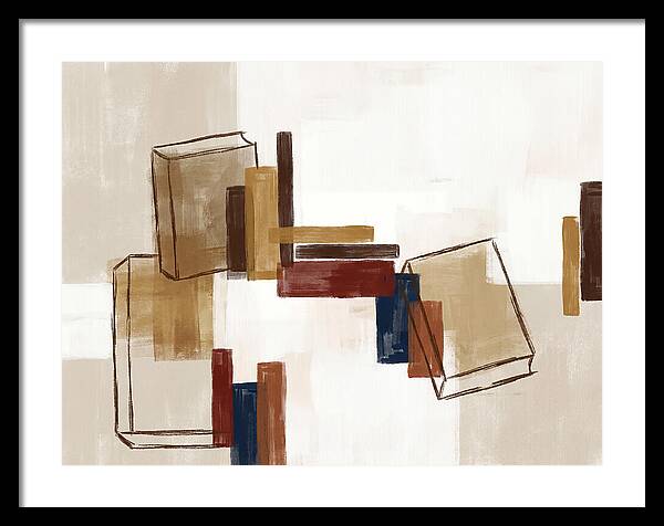 Old Books Abstract Composition