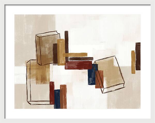 Old Books Abstract Composition