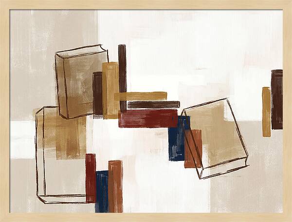 Old Books Abstract Composition