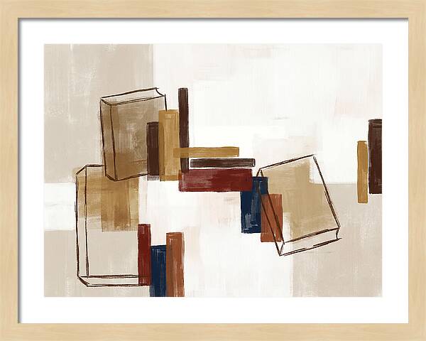 Old Books Abstract Composition
