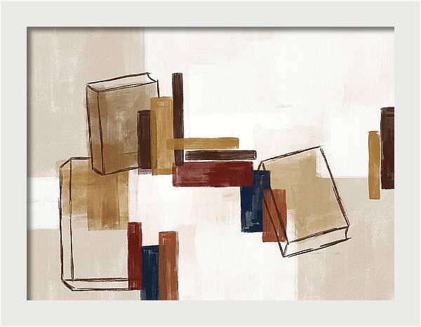 Old Books Abstract Composition