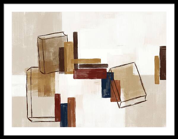 Old Books Abstract Composition