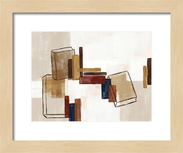 Old Books Abstract Composition