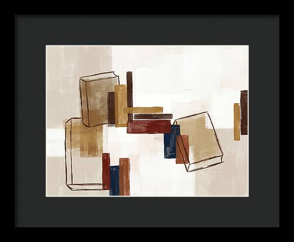 Old Books Abstract Composition