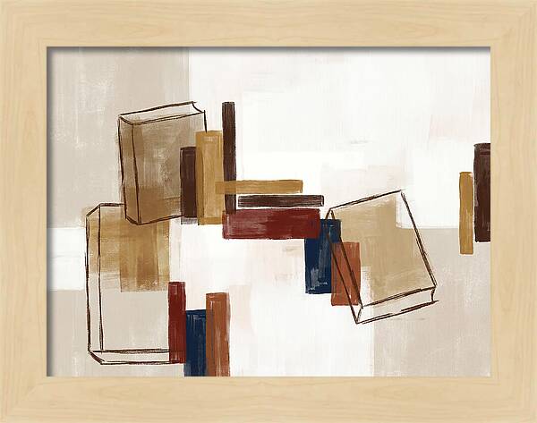 Old Books Abstract Composition