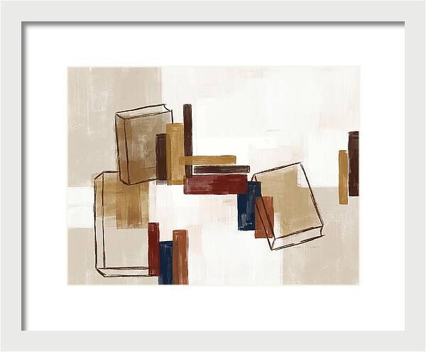 Old Books Abstract Composition