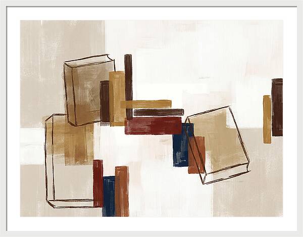 Old Books Abstract Composition