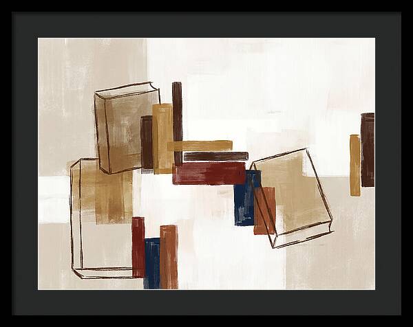 Old Books Abstract Composition