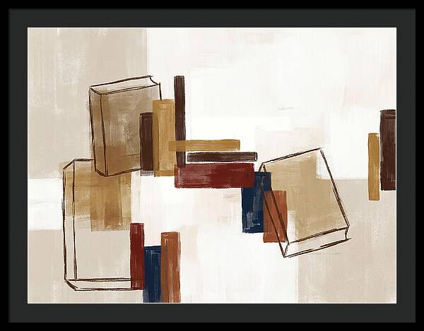 Old Books Abstract Composition