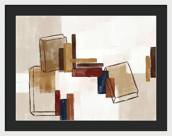 Old Books Abstract Composition