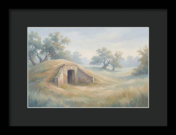 Old Brick Ice House Entrance