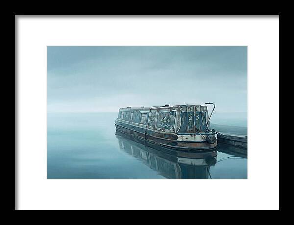 Old Canal Narrowboat Serenity