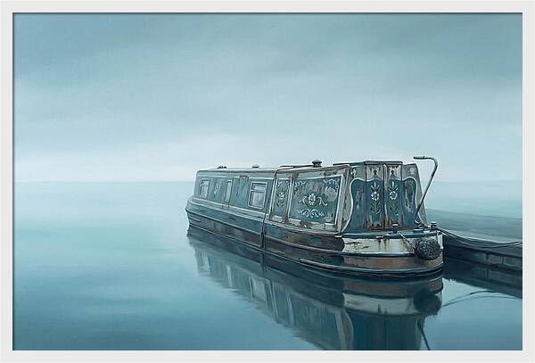Old Canal Narrowboat Serenity