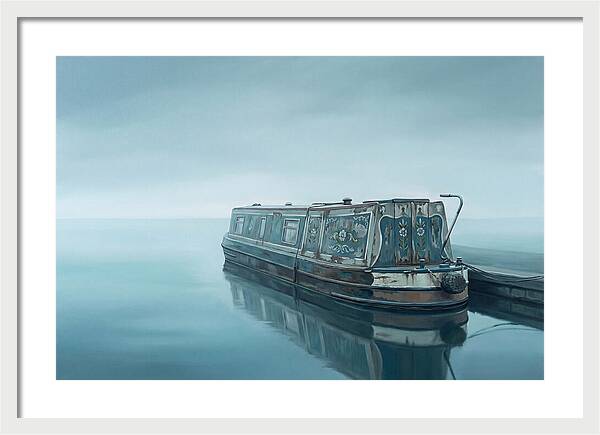 Old Canal Narrowboat Serenity