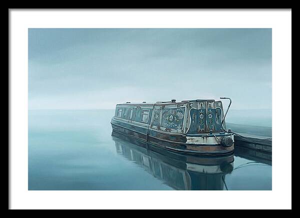 Old Canal Narrowboat Serenity