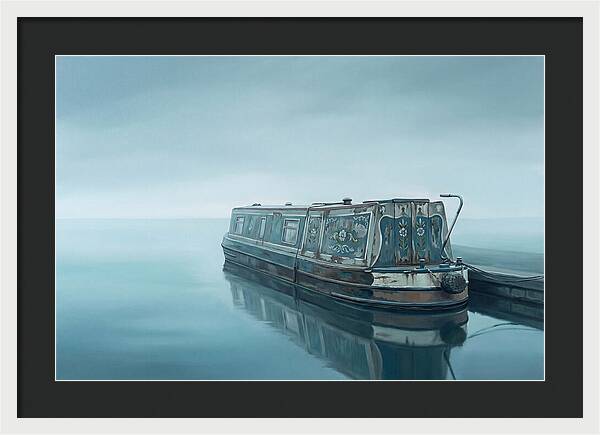 Old Canal Narrowboat Serenity