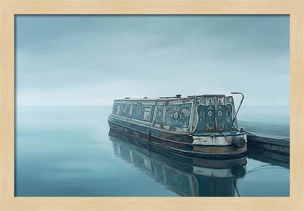 Old Canal Narrowboat Serenity