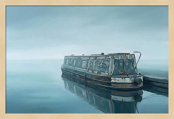 Old Canal Narrowboat Serenity