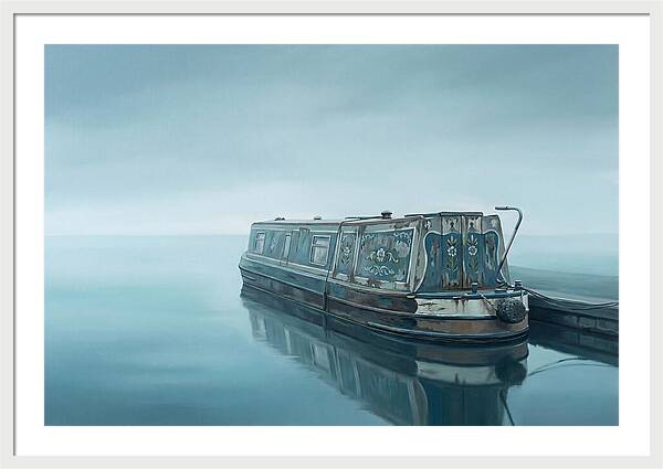 Old Canal Narrowboat Serenity