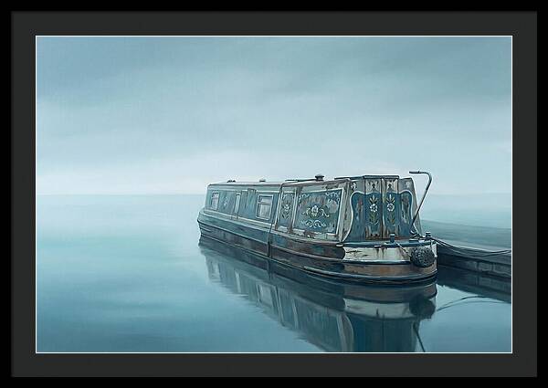 Old Canal Narrowboat Serenity