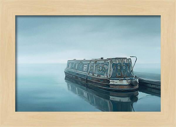 Old Canal Narrowboat Serenity