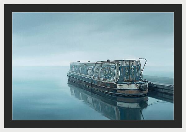 Old Canal Narrowboat Serenity