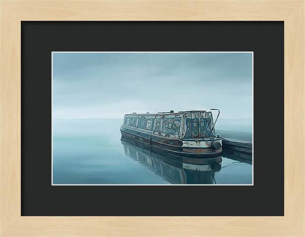 Old Canal Narrowboat Serenity