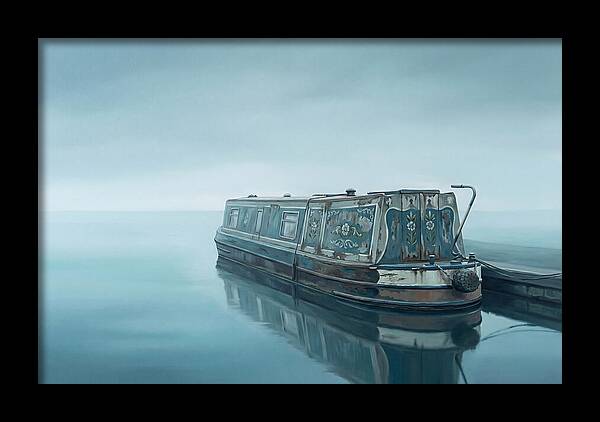 Old Canal Narrowboat Serenity