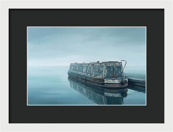 Old Canal Narrowboat Serenity