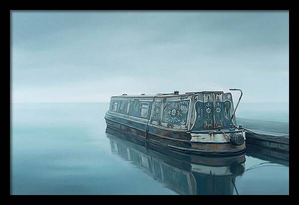 Old Canal Narrowboat Serenity