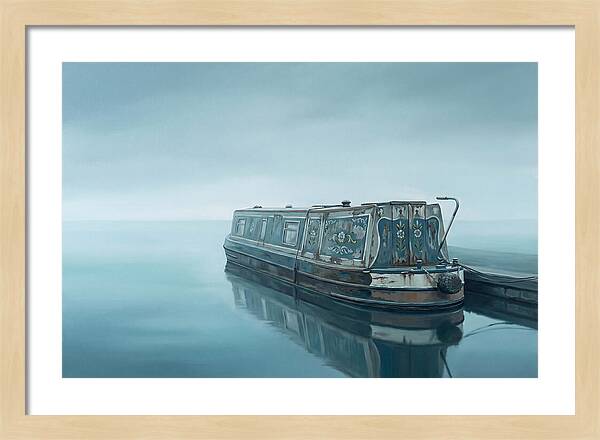 Old Canal Narrowboat Serenity