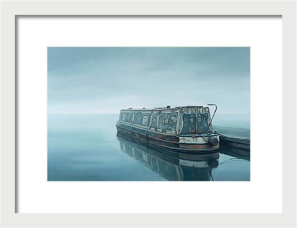 Old Canal Narrowboat Serenity